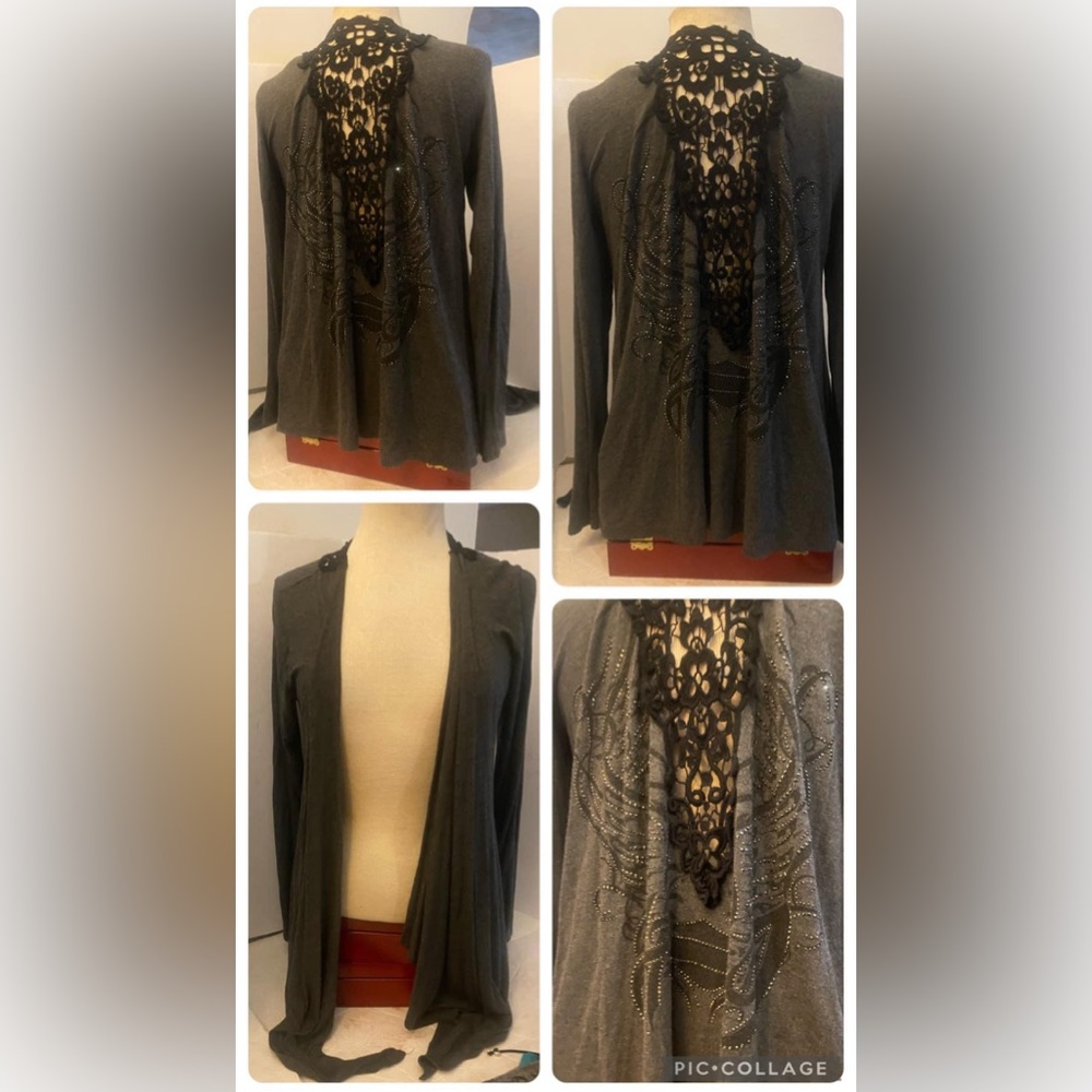 Harley Davidson Ladies Laced Cardigan